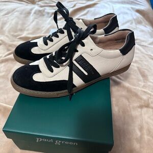 Paul Green Tilly Black and White Sneakers  8